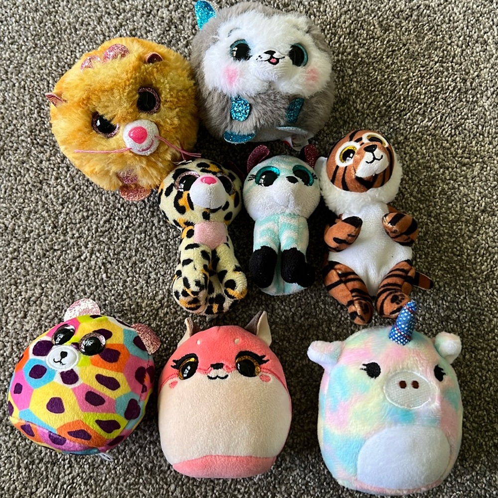 Mini Ty/squishmallows bundle